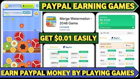 paypal earning game